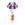 Illustration of a parachute carrying a pill bottle on a white background.