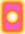 Poster of a orange, yellow, white and purple gradient to represent the element of